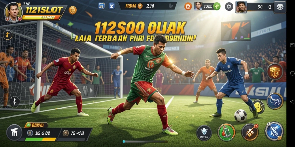 Tampilan gameplay seru dalam 1121SLOT yang menguji keterampilan olahraga.