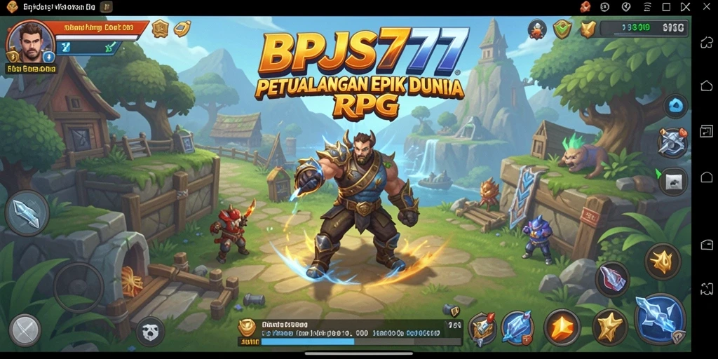 Gameplay menarik dengan grafik RPG yang memukau.