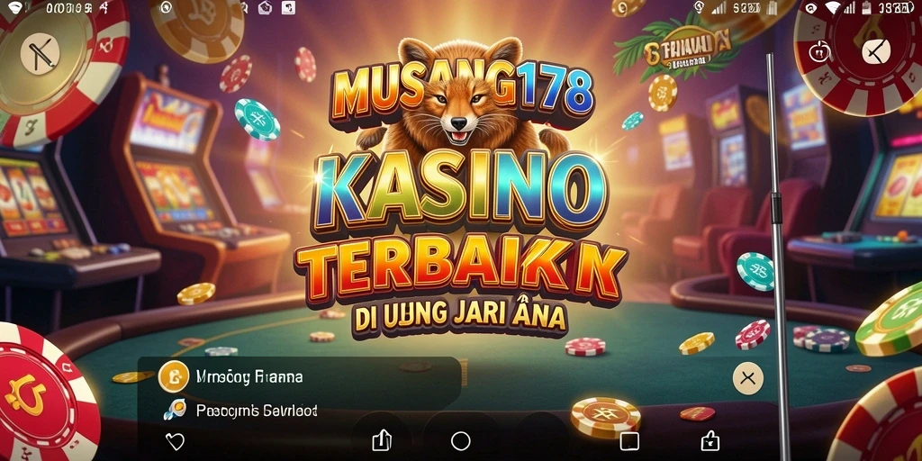 Tampilan menarik dari gameplay Kasino di MUSANG178.