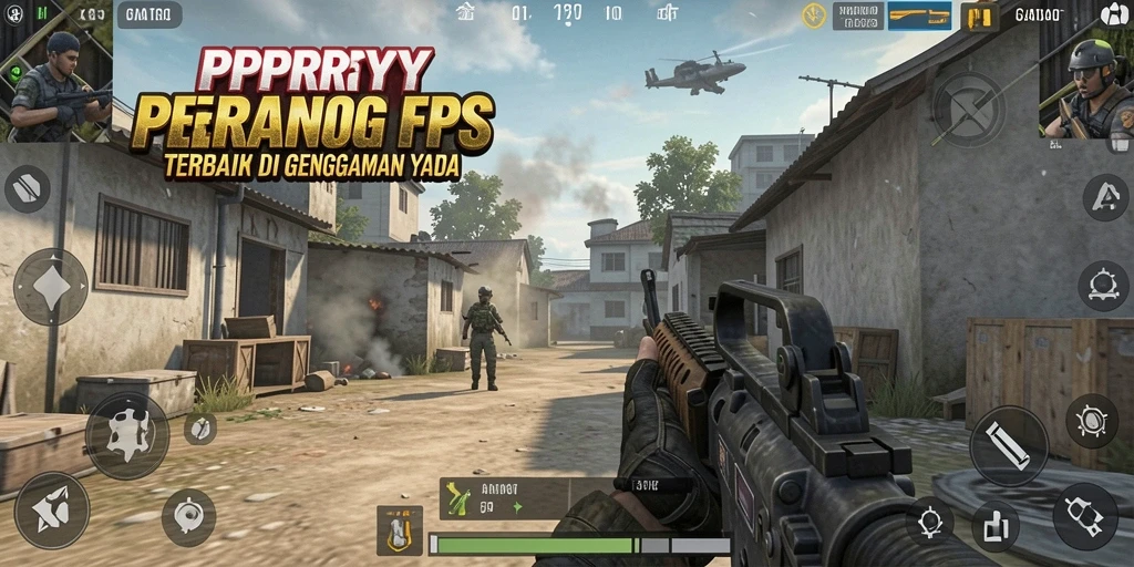 Tangkapan layar menunjukkan aksi intens dalam gameplay PPRRYY.