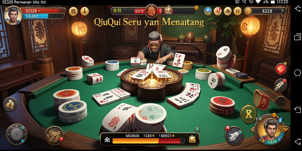 Gameplay QiuQiu yang menegangkan dan seru di SE328.